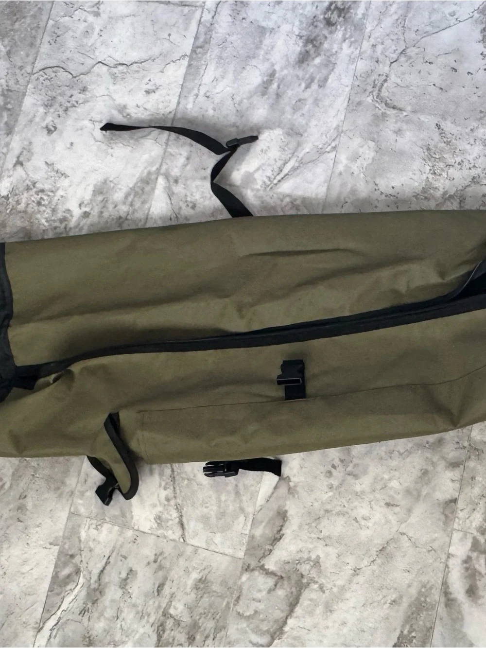 Olive Green Tactical hunting/fishing Gear Bag with Black Accents